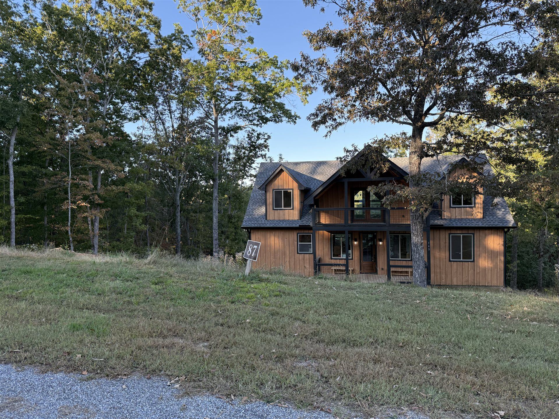 Barrel Knot Retreat surrounded by forest